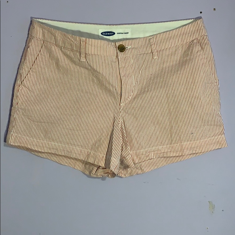 Pink stripped shorts